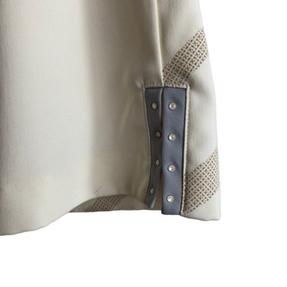 Izod Women’s Golf Skort Size 4 XFG Grey Cream Athletic Country Club - Picture 4 of 10